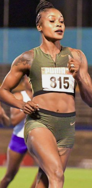 Elaine Thompson-Herah qualified fastest for the women's 100m final at the Jamaican trials