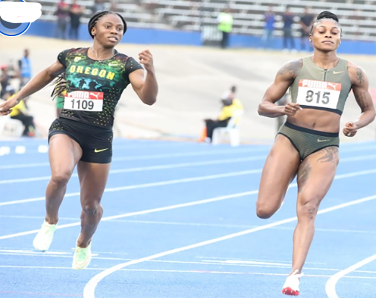 Jamaica Kemba Nelson said she thinks Jamaica will sweep the 100m final at Worlds 2022