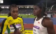 Daryll Neita said  this about  Elaine thompson after the commonwealth Games 100m final