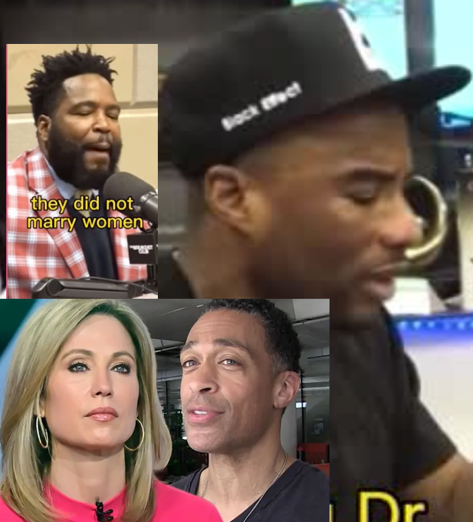 Dr Umar Johnson at the breakfast club with Charlamagne regarding Amy Robach and T.J Holmes