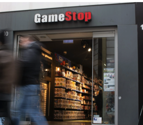 GameStop's (GME) stock price climbed today after the company announced a $513 million investment in Bitcoin