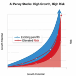 When looking for AI stocks under $5, you are generally looking at smaller companies, often with less established revenue streams, smaller market caps, and sometimes unproven business models.